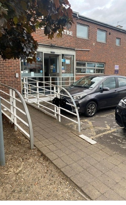 Accessible ramp to the surgery
