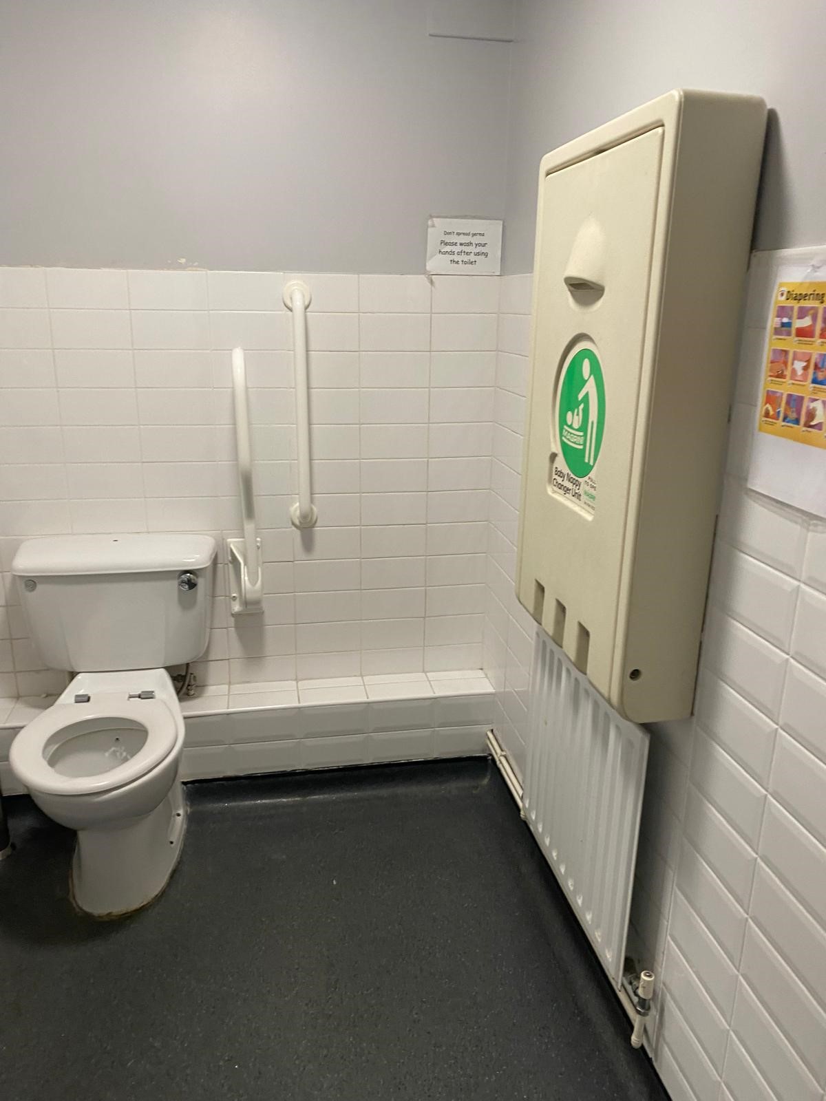 The disabled toilet